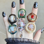 小さな花壇🎃🖤リングガチャ(３５)