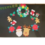 クリスマスの壁面セット