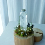 ストームグラス SnowTreeと灯の箱庭