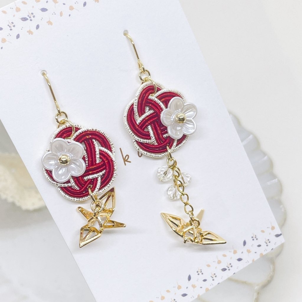 ❤️ 簪　かんざし　きつね　梅結び　水引　祭り　和装　ハンドメイド ❤️ 簪 かんざし きつね 梅結び 水引 祭り 和装 ハンドメイド ❤️ 簪