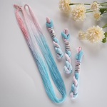 🆕レース糸 #60⭐Col.1590 花のつむぎ《彩姫綴り》約50ｍ⭐手染め糸 タティングレース