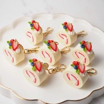 【ミニ】いちごのロールケーキチャーム