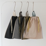 巾着Lサイズ／体操着袋／お着替え袋／パジャマ袋にも◎シンプルでおしゃれなデザイン＊リニューアル・巾着Lサイズ