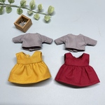 2人分セット　11cmドール　ワンピースとトップス　a  服　ドール服