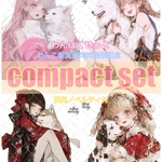 【同時販売】わんぱくセット / compact set / 25種類各3枚 / cotton melody / 人物ステッカー / ノベルティ付  【わんこ博覧会2025】