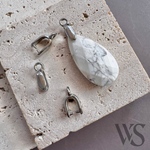 【2pcs】ステンレスバチカンSサイズ　ステンレスシルバー