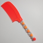 水引オレンジ猫ちゃんくし