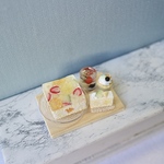 ミニチュアスイーツ　46. フルーツゼリーフレジェのセット