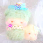 ふわふわひつじと甘えんぼうなお星さまストラップ(泣き虫ひつじ)
