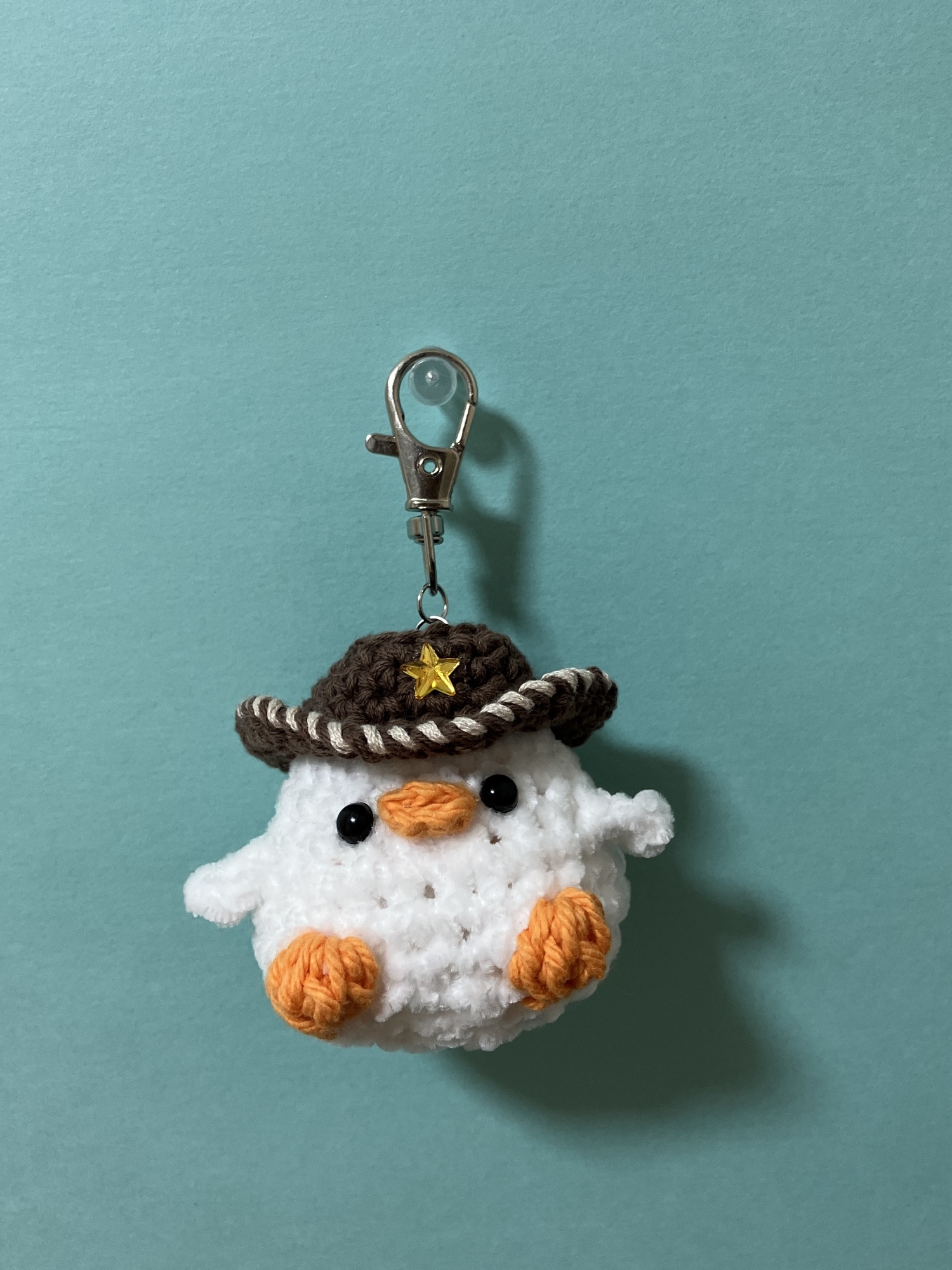 t*n様 頭にお花付き❁⃘レトロなあひるさんあみぐるみキーホルダー アヒル - あみぐるみの人気通販 | minne byGMOペパボ 国内最大級の