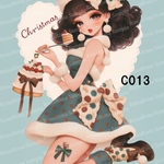 C013  オリジナルステッカー オリジナル人物ステッカー ステッカー シール りまりま  RimaRima