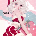 C018  オリジナルステッカー オリジナル人物ステッカー ステッカー シール りまりま  RimaRima