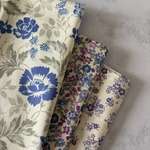 花柄生地　3まい