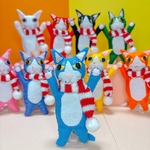 【推し活】メンカラ　にゃんこ　SnowManモチーフ　指人形　ハンドメイド
