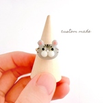 オーダーメイドにゃんこ🐱リング／猫 ねこ 贈り物