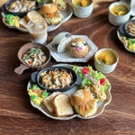 ミニパンとグラタンのランチセット