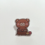 森のくまさんピンバッジ☆送料無料