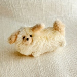 【キーホルダー変更OK】わんこの小さなぬいぐるみ　ミックス犬