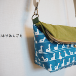 あひるのスイミング　がまぐち2wayショルダーバッグ