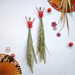 【早割】新春を彩るお正月飾り❁稲穂　No.224　お正月　稲穂飾り　稲　しめ飾り　縁起物　正月飾り　お正月アイテム　和モダン