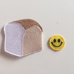 ｒ様専用☆オーダーワッペン食パン　にこちゃん小ワッペンセット