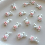 10pcs ＊ うさぎ　ミニパーツ ネイルパーツ（0999）