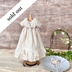 『clair cream 』ファブリックA 22cmドールサイズアウトフィット2点セット