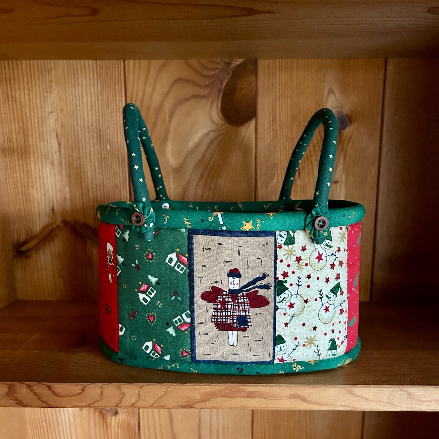 パッチワークキルト ビンテージ ハンドメイド