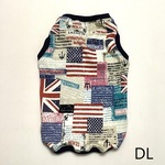 ☆スムース　UnionJack　ネイビー　ダックスL　ハンドメイド　犬服☆