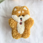 柴犬モフモフぬいぐるみキーリング