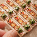 「Christmas Plate - フルーツデニッシュとホットチョコのセット」