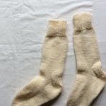wool short socks  ミルキーホワイト