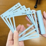 粘土均しの定規とローラー　粘土・クッキー