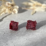 【ミチクサ】手刺繍ピアス・イヤリング