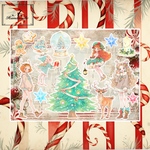 fairy Christmas コラージュペーパー【No.b63】