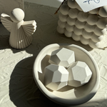 ペーパーウェィト　ぶんちん　文鎮　paper weight ジェスモナイト　jesmonite 撮影　マルシェ小物　雑貨　文房具　