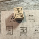 N°61 ゼムクリップ ナチュラルver. - N°61 Vintage Gem Clips Natural ver. - [ラバースタンプ]