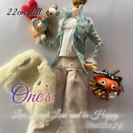 22cmドール服　ピュアニーモ２エモーションS着用