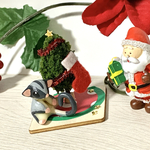 クリスマスだよ！ミニフクモモのジオラマフィギュア