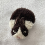 うさぎ羊毛ブローチ