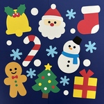 クリスマス　壁面飾り