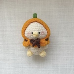 てる照るぼうずひよこちゃん🎃（アイボリー）