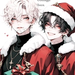 68  art collage box 人物ステッカー