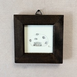 ミニ原画「豆大福から透け…」