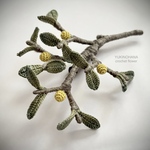 【販売】ブローチ〜ヤドリギ(b)〜