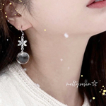 【限定品】雪かぶりリンゴのピアス（ネジバネ式イヤリングに変更可）