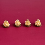 ミニチュア　プチツリーケーキ　キャラメル