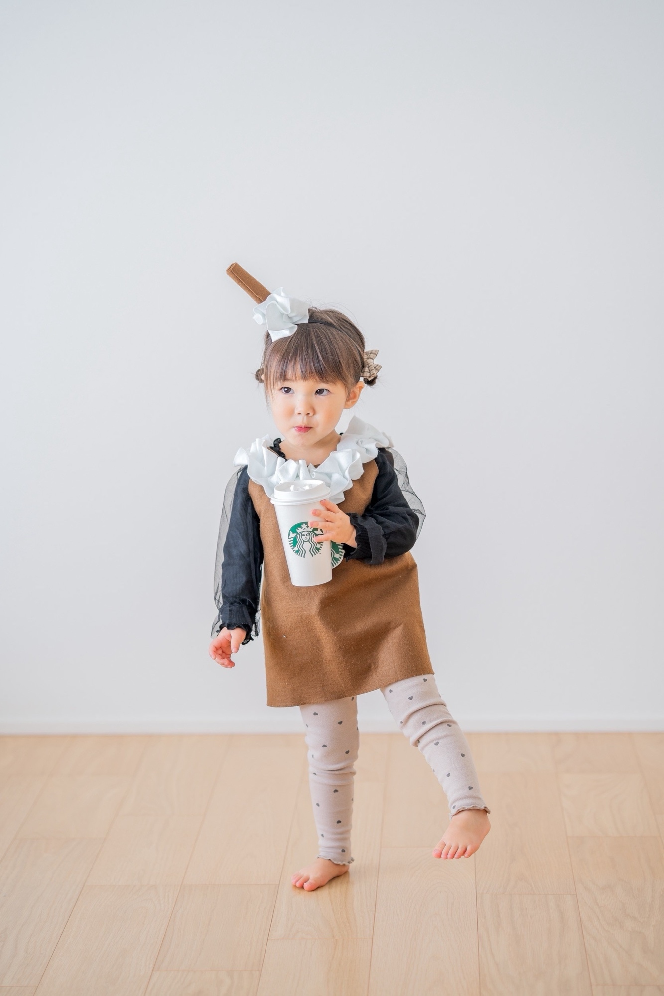 大人気】フラペチーノベビー brown ☕️ スタバベビー フラペチーノ