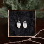 雪降る鉱石 ピアス/イヤリング