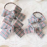 *･クリスマス🎄リボンヘアゴム*･子供のヘアゴム　キッズ　ベビー　こども　ヘアアクセサリー